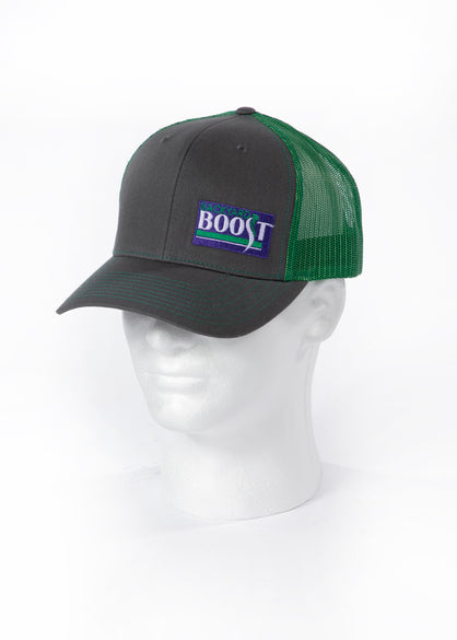 Backyard Boost Green Mesh Hat